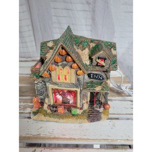 East west witch haunted inn village house pumpkin